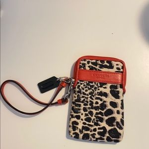 Coach wristlet